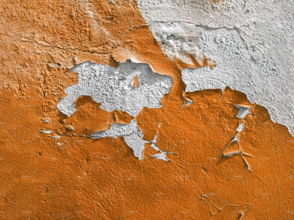 Wall paint peeled due to winter conditions in south africa learn how to repair it